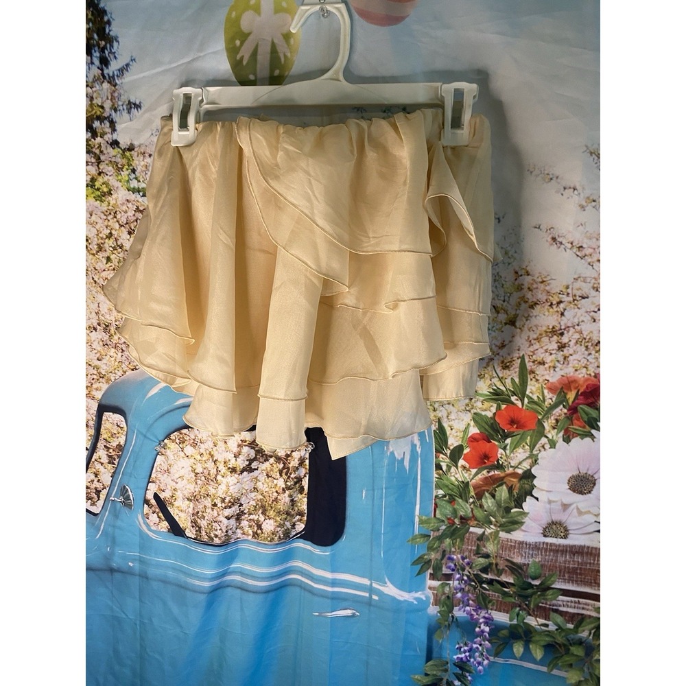 DATT Skort And Sleeveless top, Set Pink tulle mesh RRP $210 Archival - Picture 8 of 8